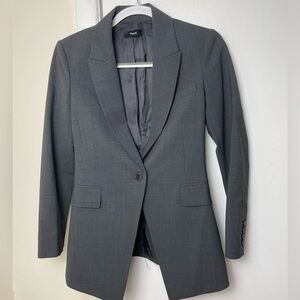 Theory Etiennette B. Stretch Virgin Wool Blazer